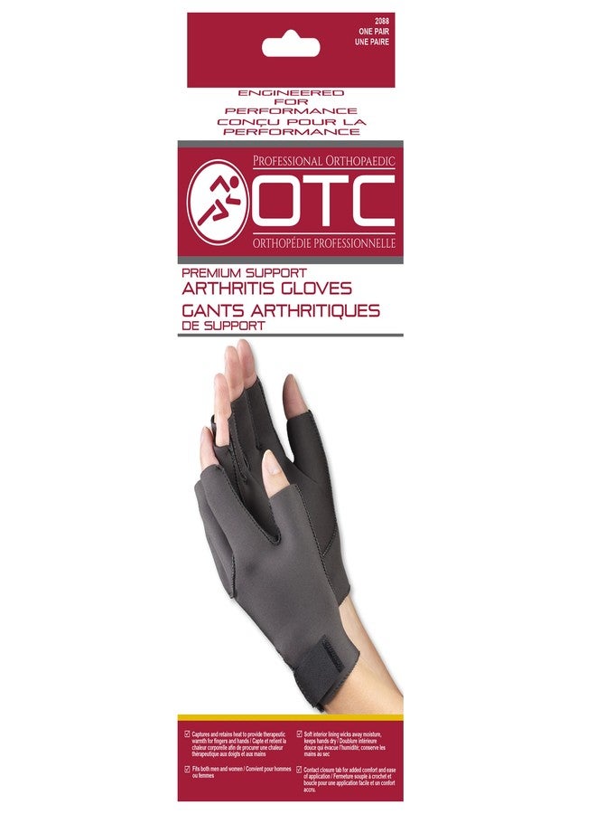 OTC Premium Support Arthritis Gloves, 1 Pair, Medium - Image 3