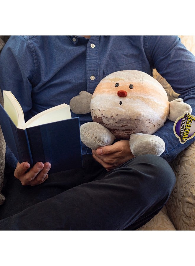 Celestial Buddies Jupiter Buddy | 12" Soft Stuffed Plush, Embroidered Features, Fun Planet Facts Tag for Kids - STEM Learning, Educational Gift, Classroom & Homeschool Science Space Astronomy | 0+ - Image 4