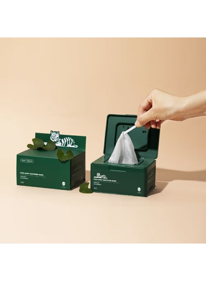 VT Cosmetics Cica Daily Soothing Mask (30ea) - Image 3