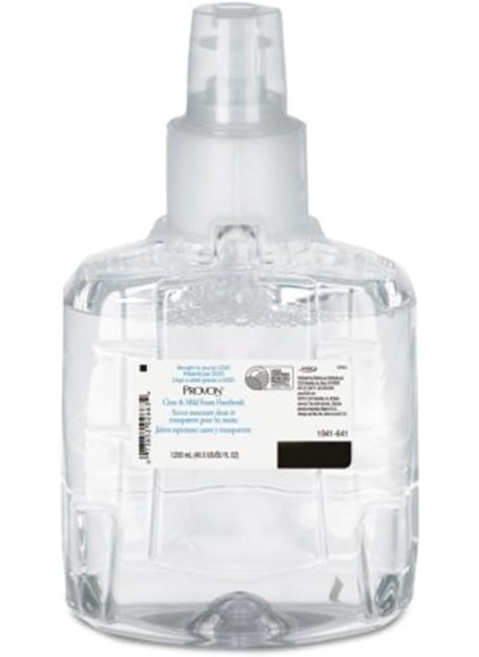 PROVON PROVON Clear  Mild Foam Handwash Refill for PROVON LTX12 Dispenser 1200 mL Pack of 2 