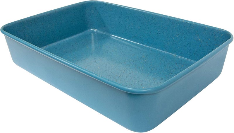 casaWare 15 x 10 x 3-Inch Ultimate Series Commercial Weight Ceramic Coated Non-Stick Lasagna/Roasting Pan (Blue Granite) - Image 2
