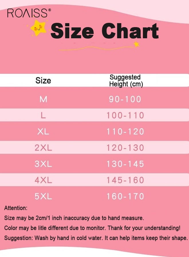 roaiss Girls 2PCS Tankini Swimsuit, Floral Swimming Dress with Drawstring Shorts, Stylish Summer Bathing Suit, Beach Rash Guard Swimwear - Image 5