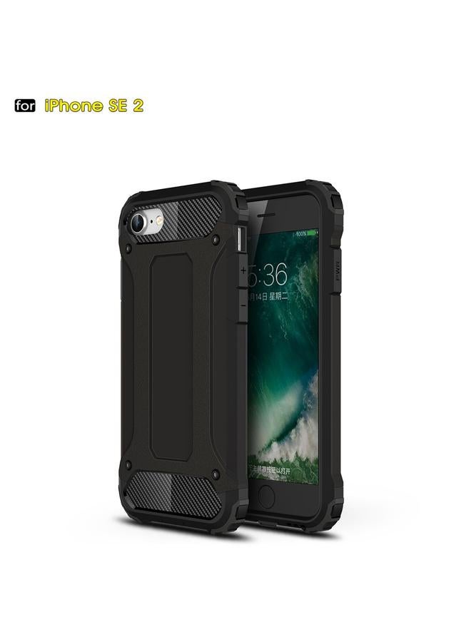 S-TOP Case For iPhone SE 2022 / SE 2020 Magic Armor TPU + PC Combination Case - Image 1