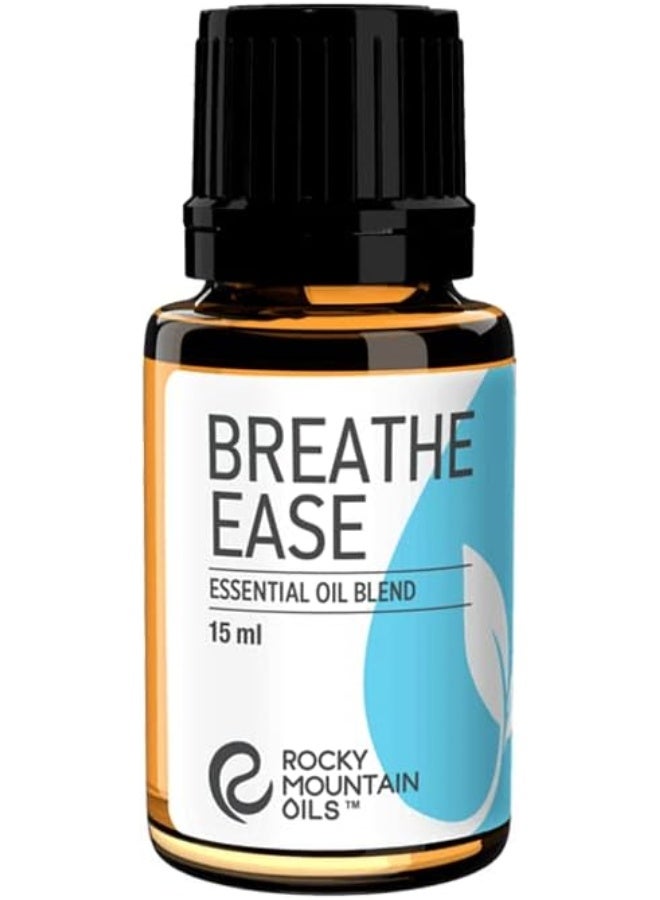 Rocky Mountain Oils - Breathe Ease-15ml | 100% Pure & Natural Essential Oils - Image 1