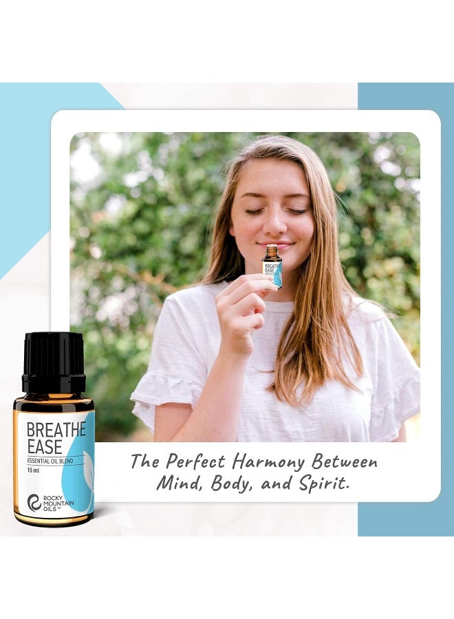Rocky Mountain Oils - Breathe Ease-15ml | 100% Pure & Natural Essential Oils - Image 5