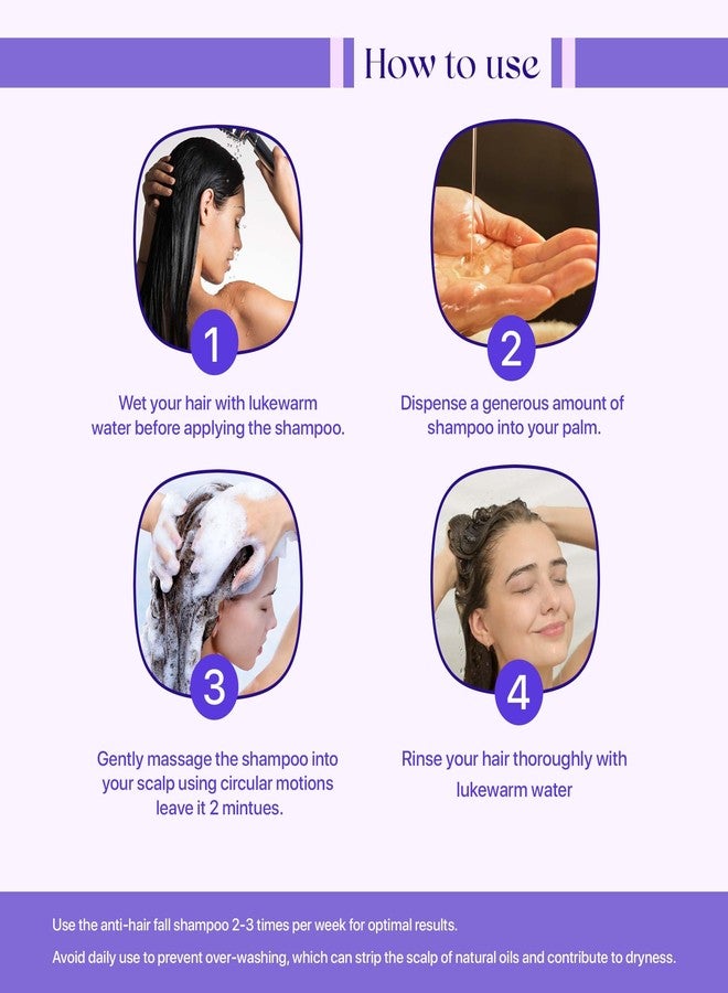 SiyaAyurveda شامبو سيا أيورفيدا المضاد لتساقط الشعر، غني بالريدينسيل للشعر التالف، يُرمم الشعر بعمق، ويُغذيه. خالٍ من الكبريتات والبارابين. - Image 5