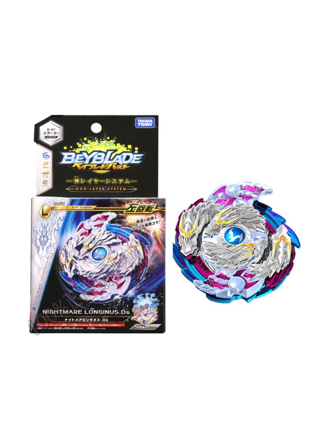 Beyblade Burst Booster Nightmare Longinus With Luancher Ds B-97 For Kids - Image 3