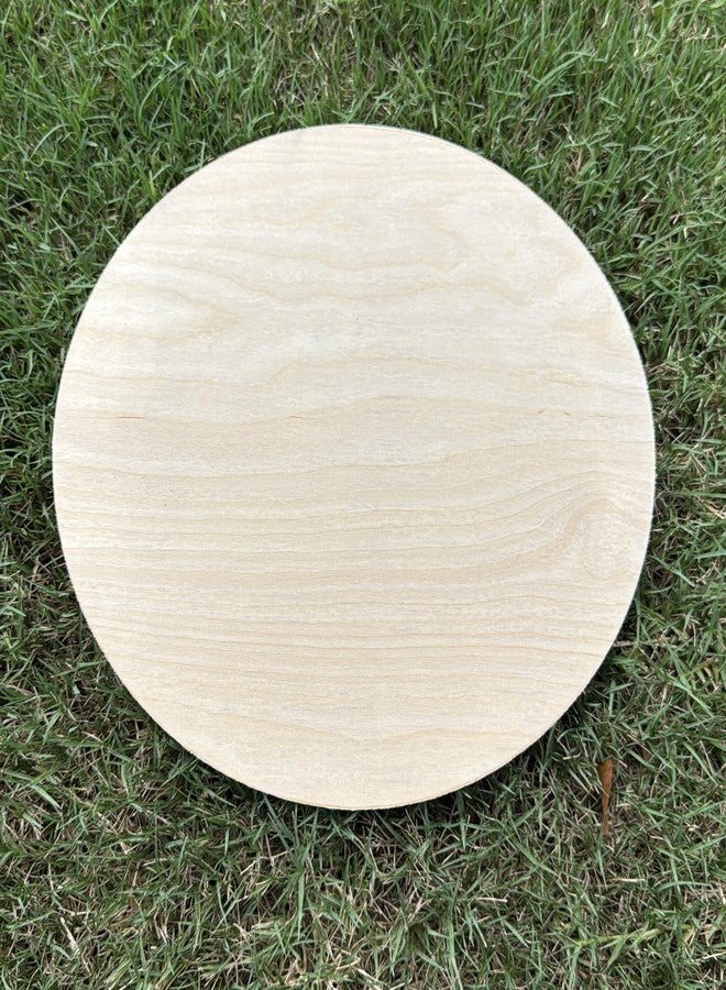 Borowood 18-Inch Birch Wood Round - 1/4” Thick Plywood Circle for Crafts, Signs, Painting, Laser Cutting - 1 Pack - Made in USA - Image 3