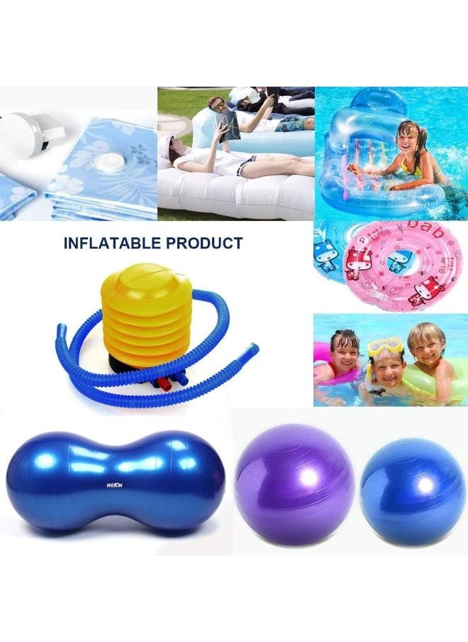 Generic - Portable Manual PVC Foot Pump Inflator Portable for Mattresses Sofas Balloons Swim Rings Pillow Inflatable - Image 1