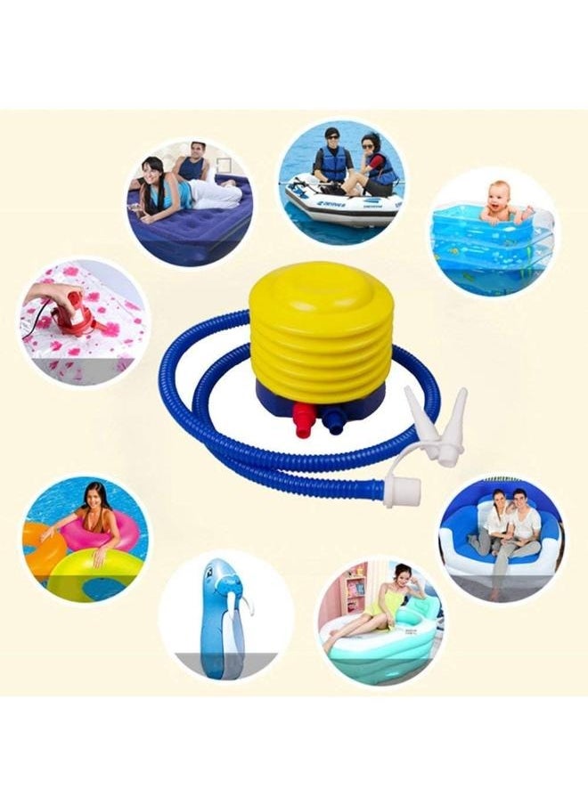 Generic - Portable Manual PVC Foot Pump Inflator Portable for Mattresses Sofas Balloons Swim Rings Pillow Inflatable - Image 1