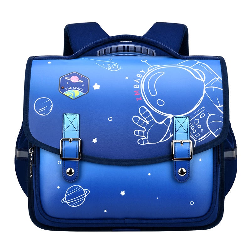 Cartoon Kids Backpack, All-in-One Open, Breathable Waterproof, for Grades 1-6 - Image 5