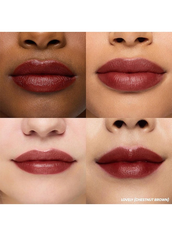 siimunana - Wonder Blading Lip Stain Masque, Lip Stain Peel Off Masque, Long Lasting, Waterproof and Transfer Proof Pink Lip Tint, Matte Finish Peel Off Lip Stain 4ml, Lovely (Chestnut Brown) - Image 1
