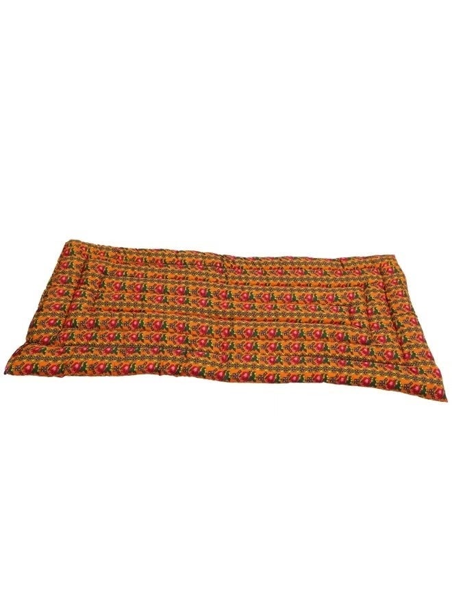 Shalki Cotton Sleeping Mat For Camps And Rest Houses, Soft To The Touch, Made Of High-Quality Materials, Natural Cotton Mat For One Person, Size 190*90*6 Cm  - Image 2