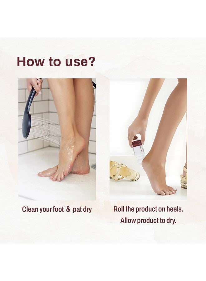 OUKEYA 20% Urea Foot Roll On Cracked Heel Repair Feet Cream 50 Ml Foot cream, Foot Care For Diabetic, For Dry & Cracked Feet, Moisturizes & Soothes Feet, Heel Repair, For Calloused, or Chapped Skin Foot Cream For Rough, Dry and Cracked Heel, With 2% Lactic Acid, Olive Oil & Vitamin E - Image 4