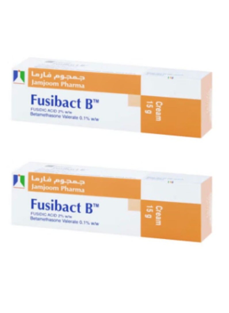 JAMJOOM PHARMA Fusibact B Cream 15G 2PCS