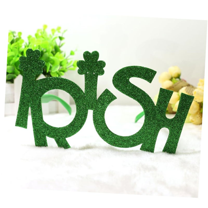 Green Shamrock Glasses For St Patricks Day Party Novelty Eye Glasses For Adults And Kids - Image 5