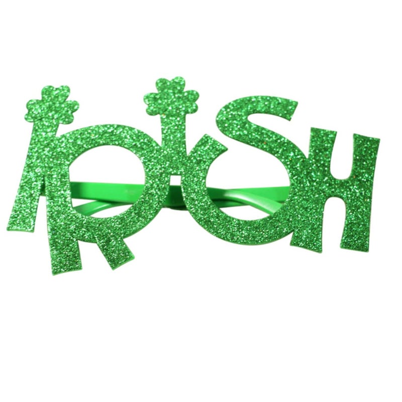 Green Shamrock Glasses For St Patricks Day Party Novelty Eye Glasses For Adults And Kids - Image 2