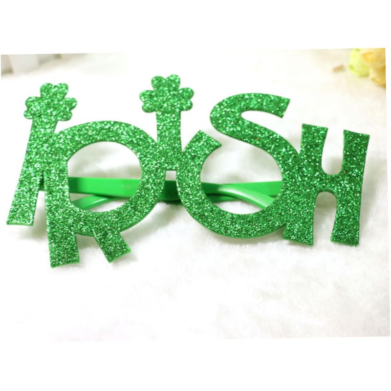 Green Shamrock Glasses For St Patricks Day Party Novelty Eye Glasses For Adults And Kids - Image 4