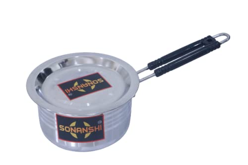 Sonanshi Sonanshi Stainless Steel Sauce Pan/Tea Pan/Coffee Pan with LID (2 Litre)  - Image 1