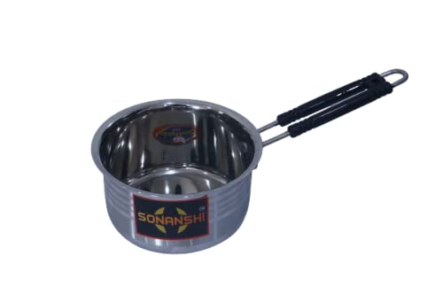 Sonanshi Sonanshi Stainless Steel Sauce Pan/Tea Pan/Coffee Pan with LID (2 Litre)  - Image 3