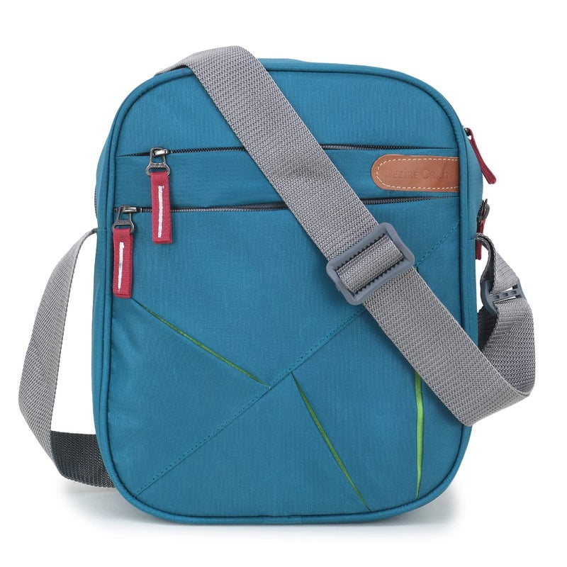 Dezire Crafts Sling Stylish Cross Body Travel Office Business Messenger Shoulder Bag with Multi-Pocket Zip Closure and Adjustable Straps for Men & Women (DC SLING BAGS 615) - Image 1