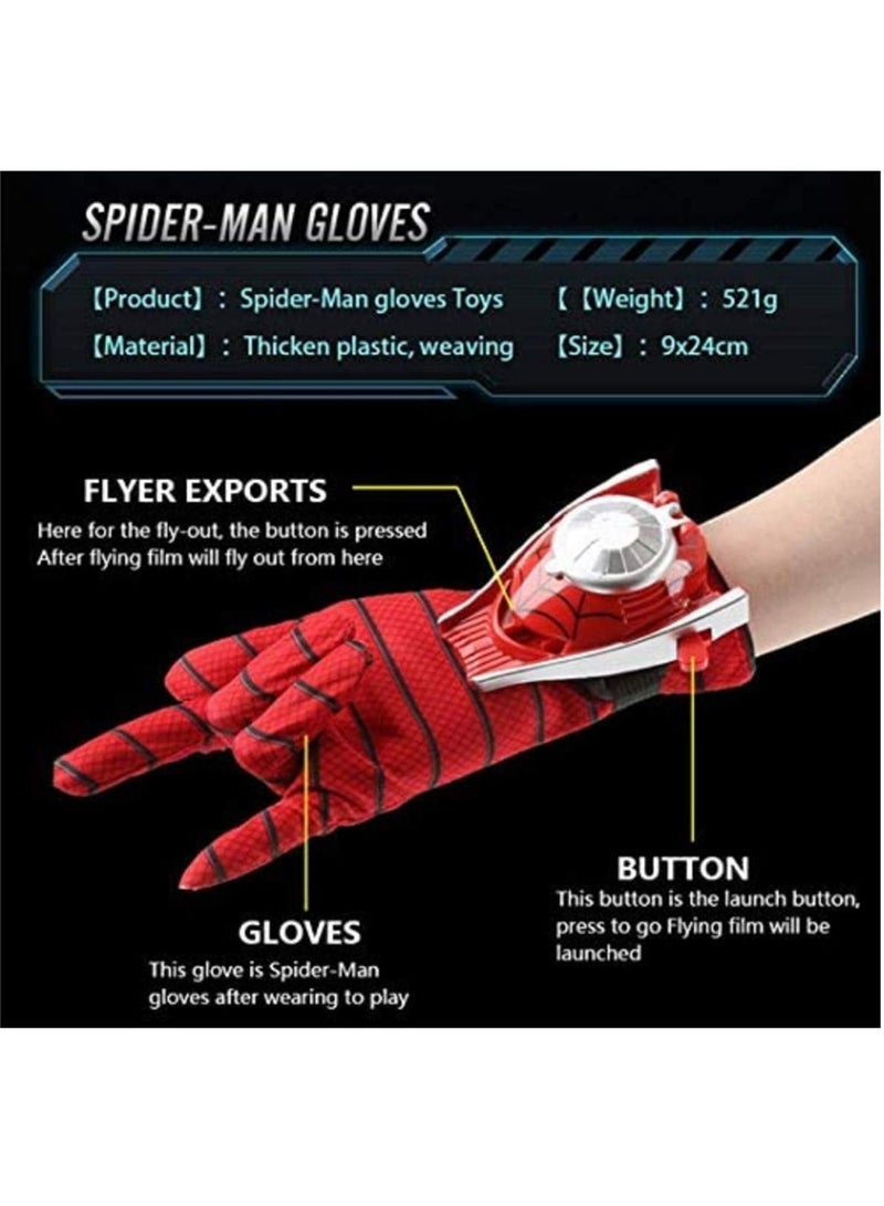 Avengers Spiderman Gloves Frisbees Disc launcher kids toy - Image 3