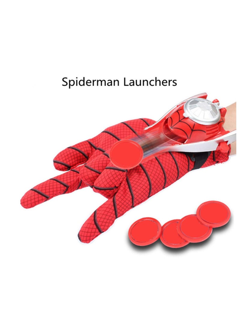 Avengers Spiderman Gloves Frisbees Disc launcher kids toy - Image 2