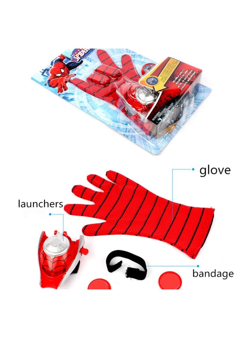 Avengers Spiderman Gloves Frisbees Disc launcher kids toy - Image 4