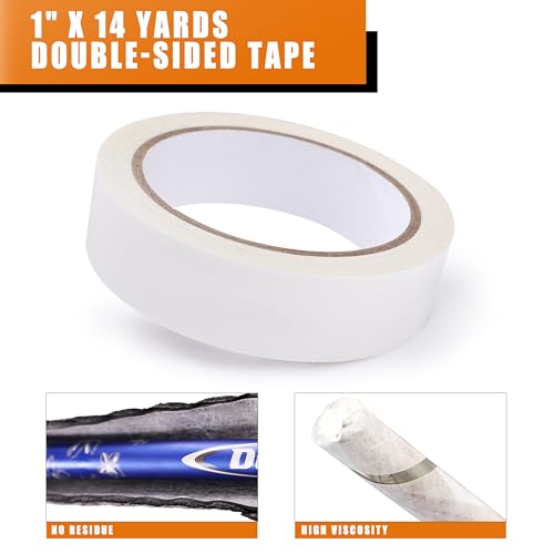 BIRDIEBLAST Professional Golf Club Grip All Repair Kits - Come with 5 Oz Golf Solvent，1" x 134Yards Grip Tape，1 Golf Hook Blade，1 Vise Clamp (All Kits) - Image 2