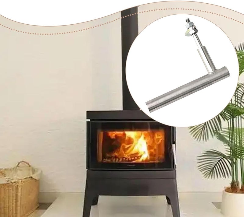 Fireplace Door Handle Fixing, for Mounting, Household Replacement Part, - Image 4