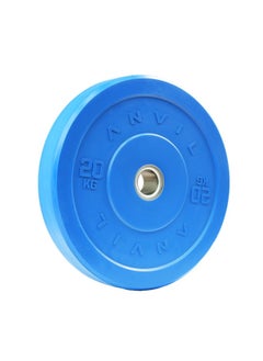 Anvil Fitness ANVILRubber Bumper Plate Blue 20KG  - Image 2