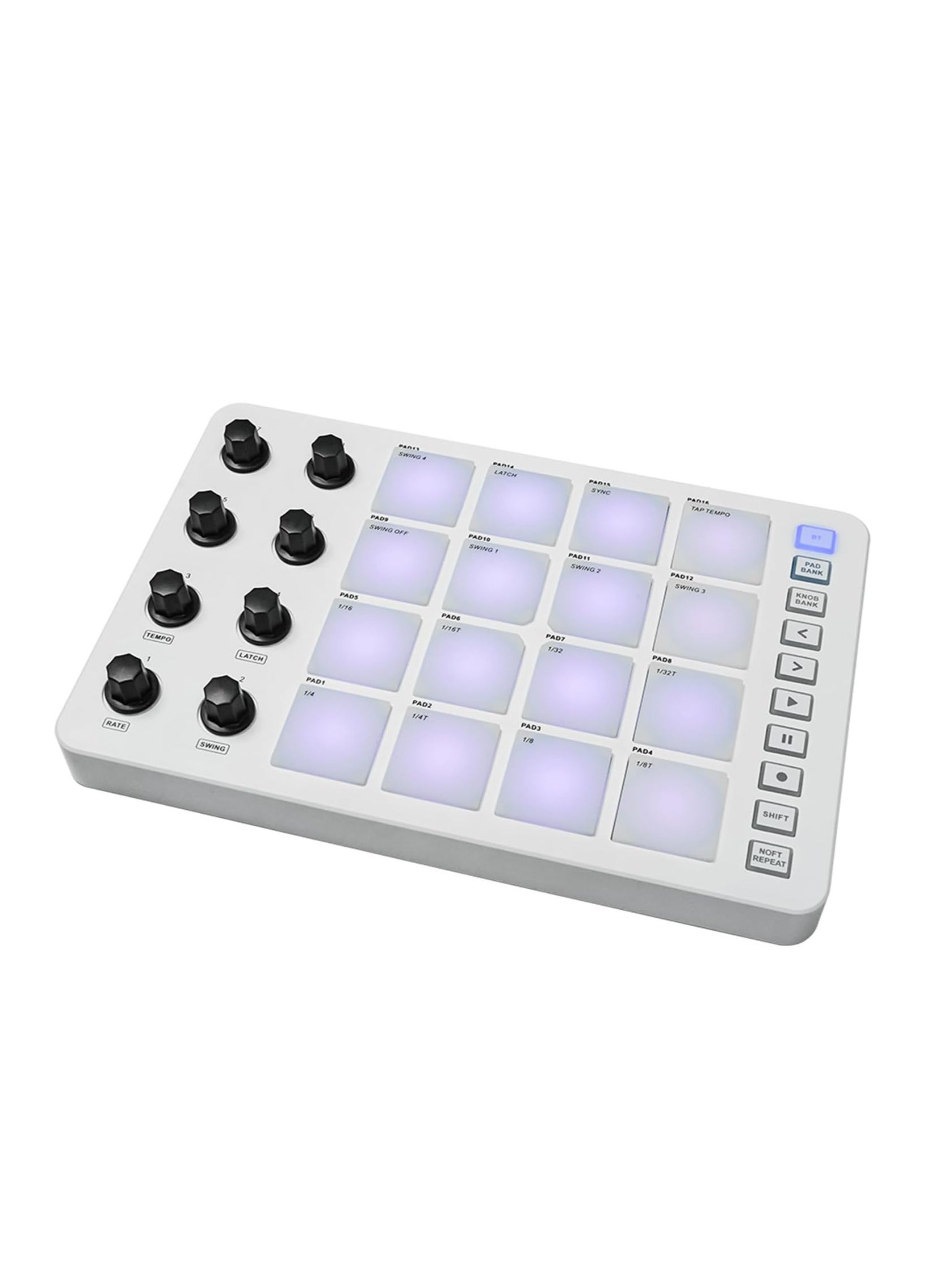 SMC-PAD MIDIパッド　M-VAVE M-VAVE SMC-PAD ワイヤレス MIDI コントローラー適切な