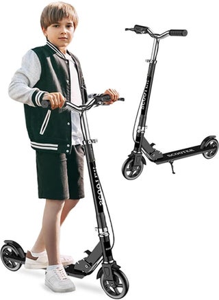Scooter, Teens and Adults, Commuter Adult Scooters, Stand-Up Riding with Brakes, Rubber mat, Shock Absorption, Foldable and Height Adjustable, Big Wheels Can Hold Up To 200 Lbs. - pzsku/ZDC4182EB5C8693223704Z/45/_/1733196296/19081ab1-3080-4c28-9be6-8bddb50673e2