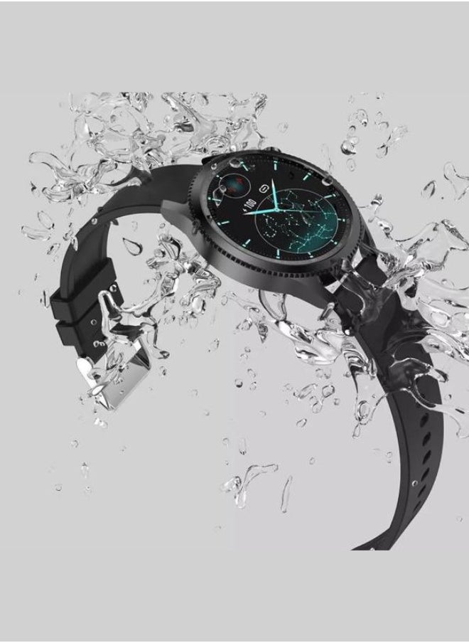 Executive LLC - Health & Fitness Smartwatch with Heart Rate Blood Pressure ECG Monitor Waterproof Watch Fitness Tracker Smartwatch Sports Tracker With 3 Band and Airpods for Men Women - Image 1