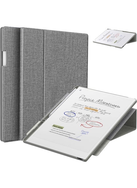 Case for Remarkable Paper Pro Color 11.8"- Multi-Viewing & Auto Sleep/Wake Book Folio Cover with Built-in Pen Holder for Remarkable Paper Pro Tablet 11.8 inch 2024 Released