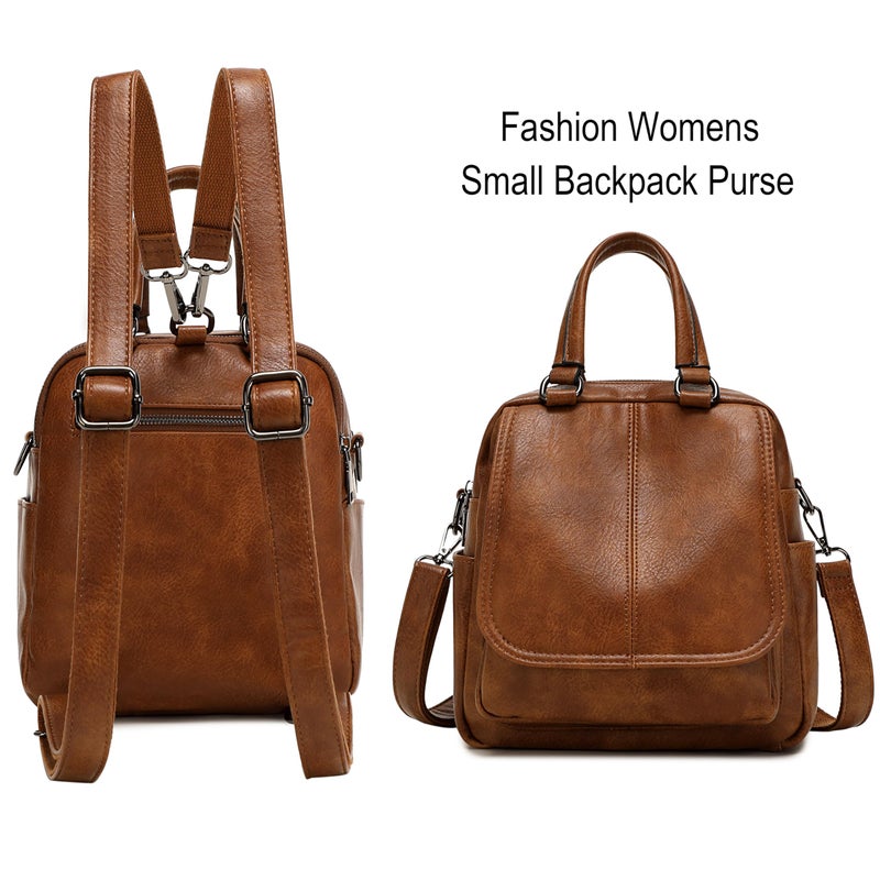 sqlp Small Backpack Purse for Women Fashion Daily Use Purses Back Pack Travel Shoulder Bags - Image 4