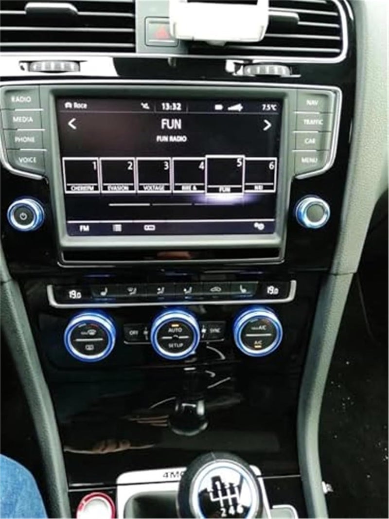 Vuzmode Car Multimedia Button Covers for Golf Mk7 - Image 2