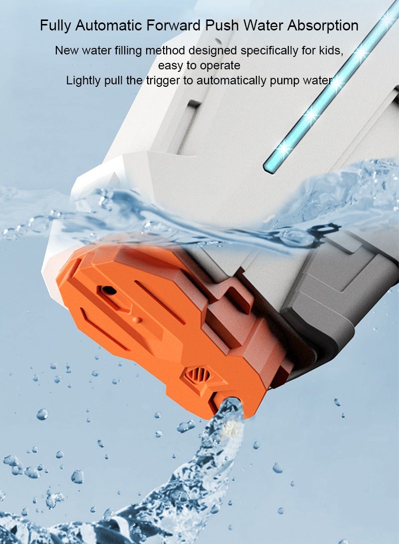 TAPIT Electric Water Squirt Toys, Powerful Squirt Toy for Kids, Double Shooting Mode Fully Auto Water Blasters Long Range 32 Ft, 450ml Large Capacity, Super Water Soaker Outdoor Pool Toys for Kids (Multicolor) - Image 4