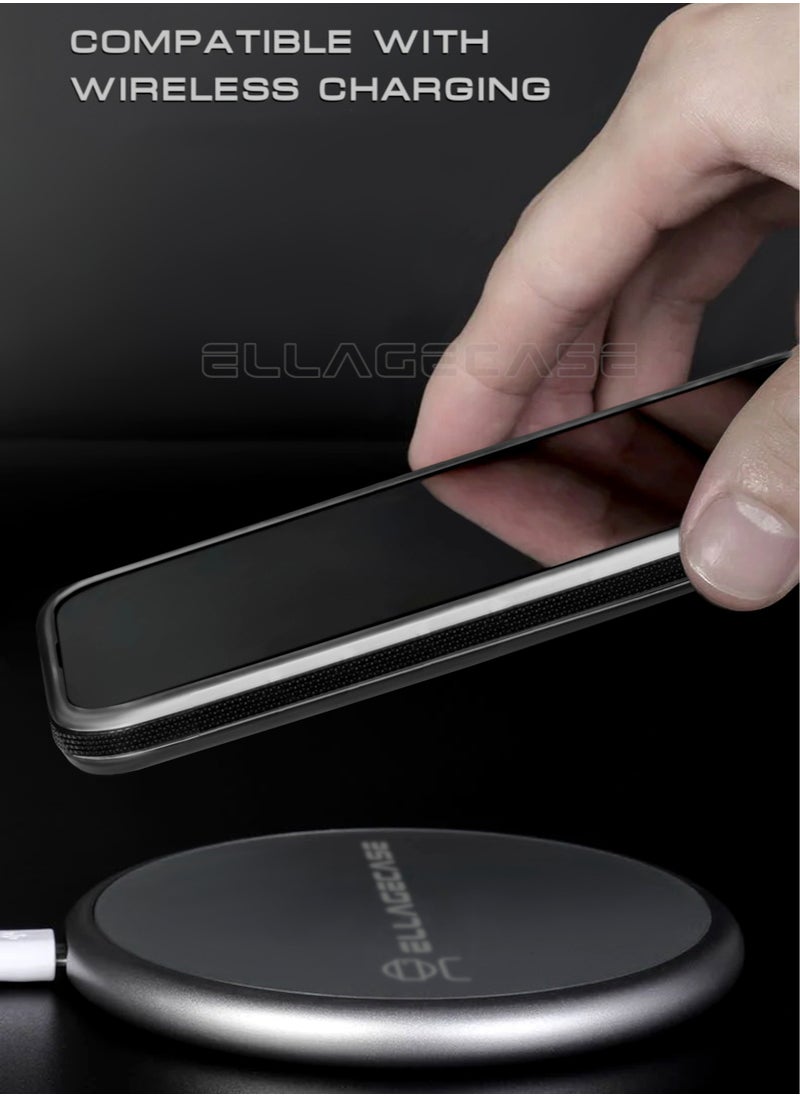 Case with stand for Samsung Galaxy S24 Plus, Solid Camera Protection, Shockproof, Compatible with Magsafe and Wireless Charging
