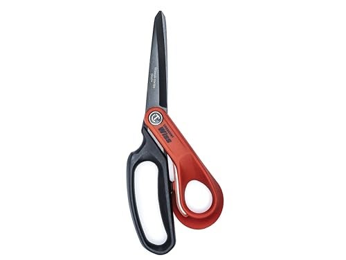 Wiss Crescent Wiss 10" Heavy-Duty Titanium Coated Tradesman Shears - Industrial Utility Shears Scissors for Cutting Leather, Wire, Cardboard - CW10TM - Image 3