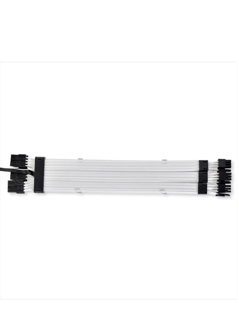 Strimer Plus V2 Triple 8 Pin (PW12-PV2) -Addressable RGB VGA Power Cable (No Controller Included) - for Triple 8 PIN GPU Connector, PW12-PV2