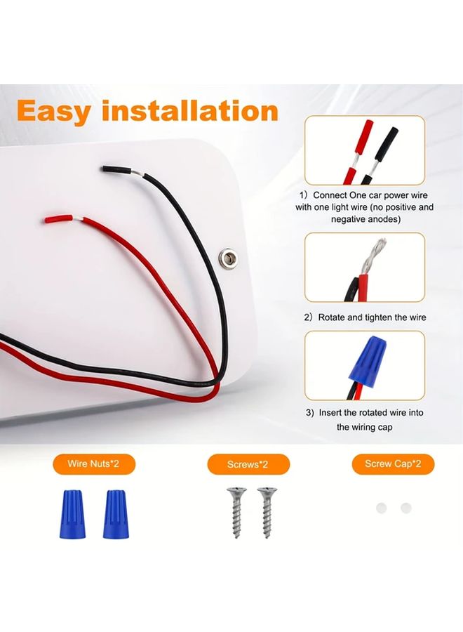 800 Lumens RV Roof Interior Light Dimmable 6W 3000 6000K LED Lighting Fixture With Remote Control For Camper Motorhome Trailer 1 Pack - Image 3