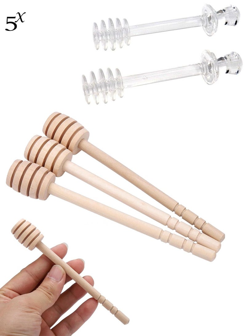 سي او أرماء طقم ملاعق عسل مكونه من 5 ملاعق - Image 1