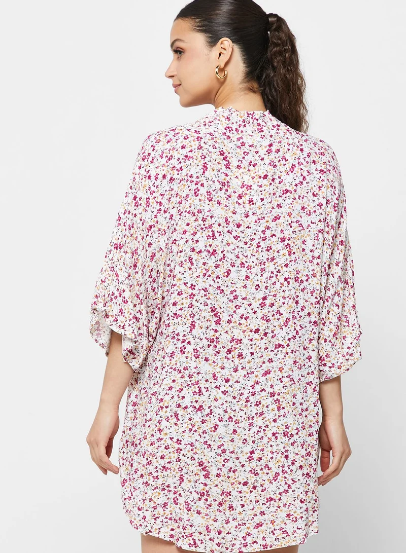 Cotton On High Low Printed Kimono
