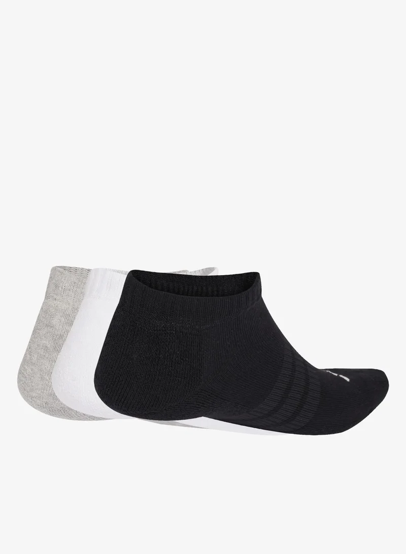 اديداس جوارب Cushioned Essentials Low Cut 3 Pair Pack