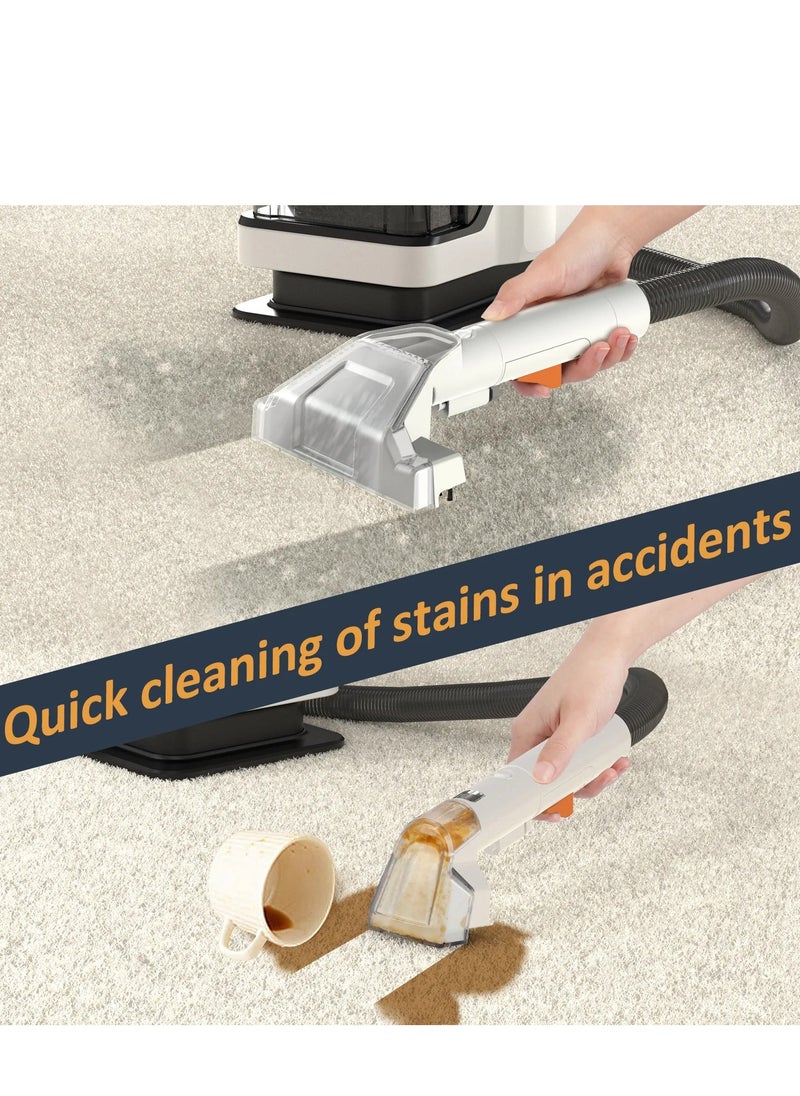 Generic - Handheld Carpet Cleaner 450W Handheld 11Kpa Corded Spot Clean Machine Wet Fabric Carpet Sofa Cleaning - Image 1