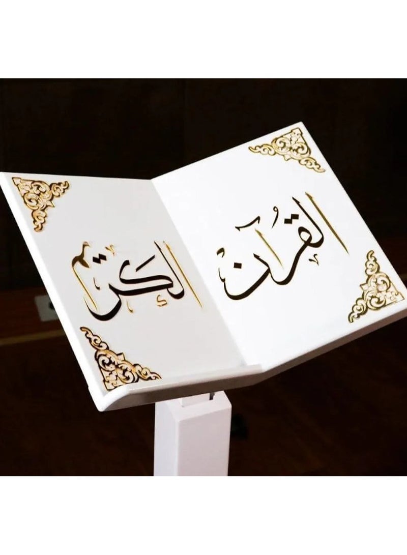 حامل كتب القرآن الكريم الإسلامي الجديد حامل حامل القرآن الكريم قابل للتعديل.  - Image 4