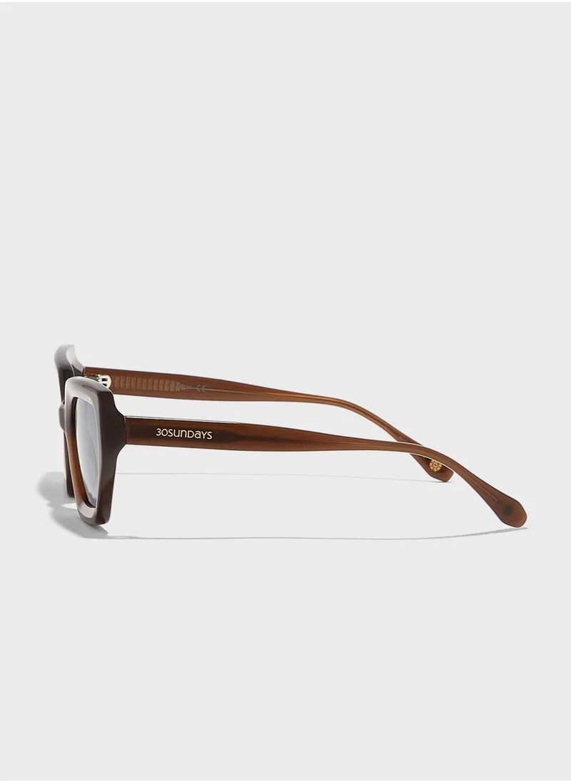 30 سندايز Phoenix Cateye Sunglasses