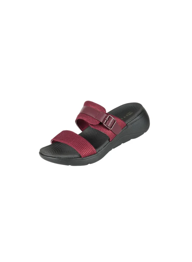 Zayna 221-263 Zayna Ladies Casual Sandals 23ABT531 Bordo