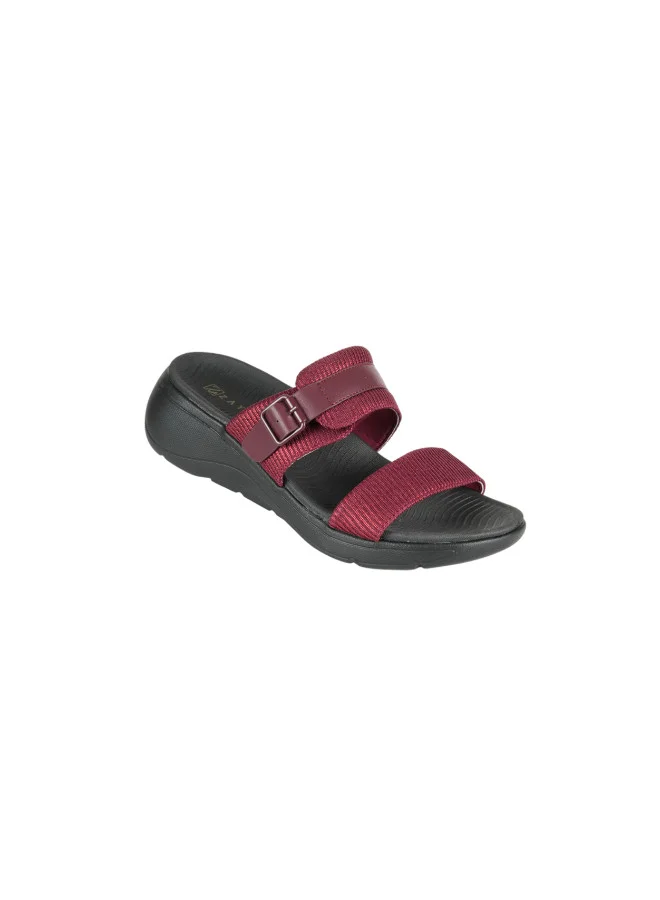 Zayna 221-263 Zayna Ladies Casual Sandals 23ABT531 Bordo